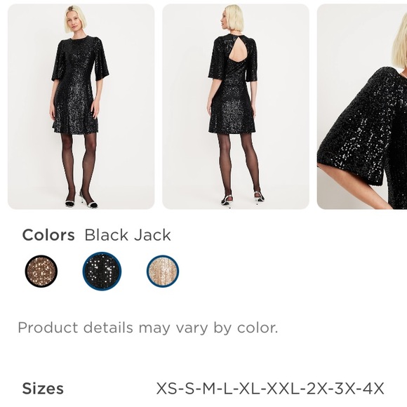 Old Navy Sequin Mini Dress - Picture 2 of 5